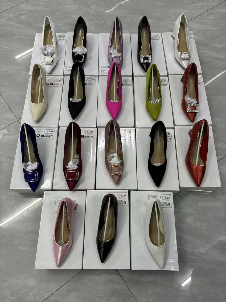 Elegant High-Heel Shoes Collection (MOQ - 1000pcs)