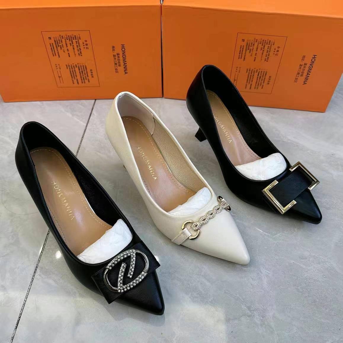 Formal Shoes for Ladies heels (MOQ -500 pcs)